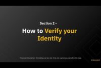 Section 2 – How to Verify your Account
