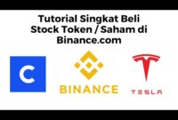 Tutorial Beli Stock Token / Saham Token di Binance $TSLA $COIN