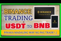Binance USDT to BNB Trading: How to Buy BNB in Binance | Easy Trading – Convert
