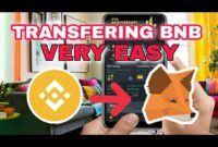How to Transfer BNB from BINANCE to METAMASK using MOBILE PHONE