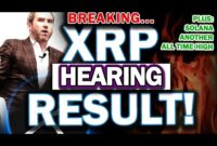 MAJOR RIPPLE XRP UPDATE! JUDGE RULING May Have Ended The Ripple Vs. SEC Case! Hearing Result! #xrp