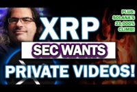 MAJOR RIPPLE XRP UPDATE! SEC Wants RIPPLE’S PRIVATE VIDEOS! XRP Holders Wait For Hearing! + Solana!