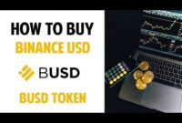 How To Buy Binance USD (BUSD) On Binance 💰