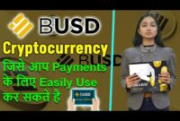 Binance USD (BUSD) |A Cryptocurrency You Can Use For Purchase Good And Services|
